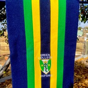 Authentic Oxford University wool scarf